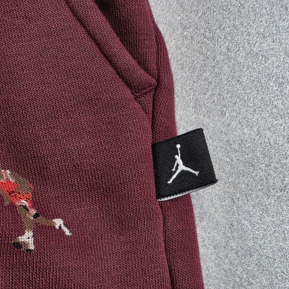 Jordan Brand Michael Jordan sweatsuit Embroidered Hoodie Maroon XXL DA4661-620‎